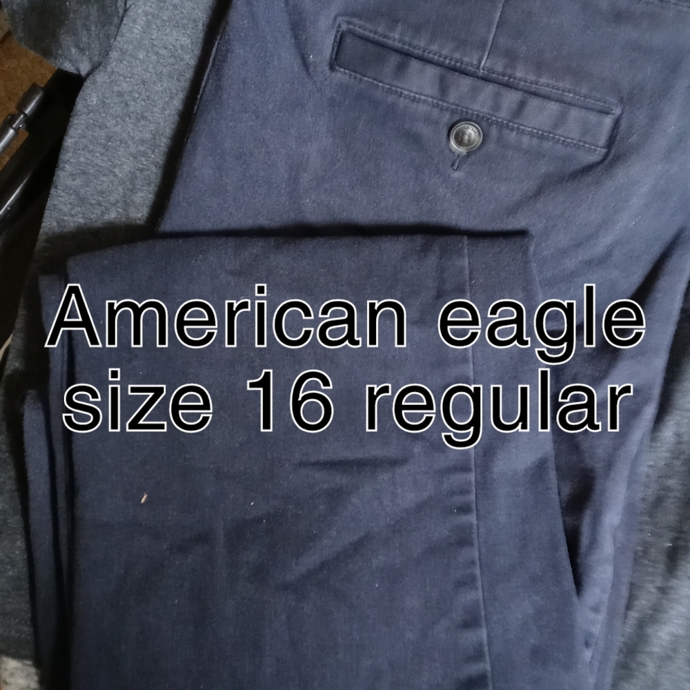 American Eagle size 16 blue pant